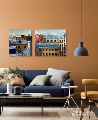 Картина маслом на холсте