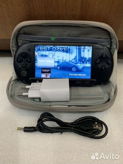 Sony PSP E-1008 прошитая 47 игр подарок