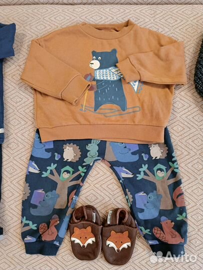 Пакет вещей на мальчика 80 86
