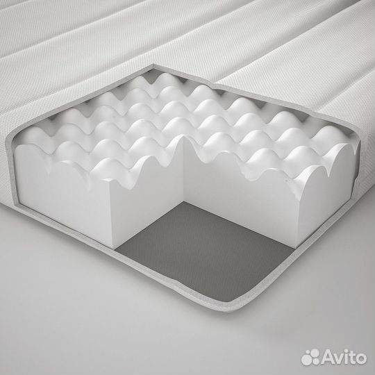 Осванг матрас, жесткий 140x200 из икеа