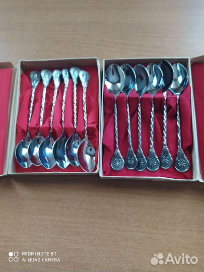 Витые чайные ложки