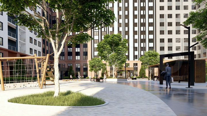 1-к. квартира, 33,1 м², 11/14 эт.