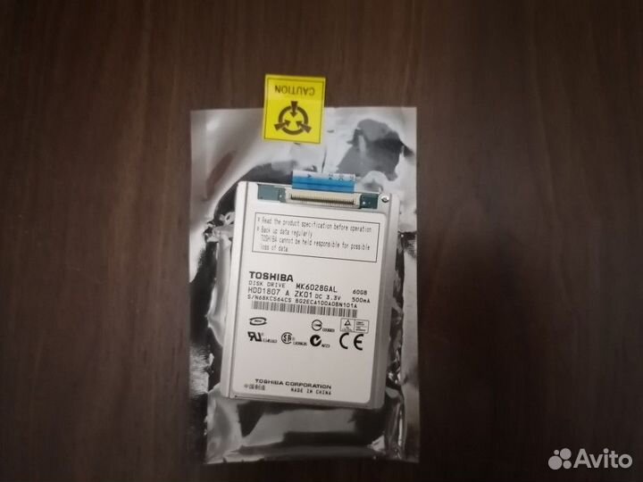 1,8-дюймовый жесткий диск 60G MK6028GAL для ноутбу