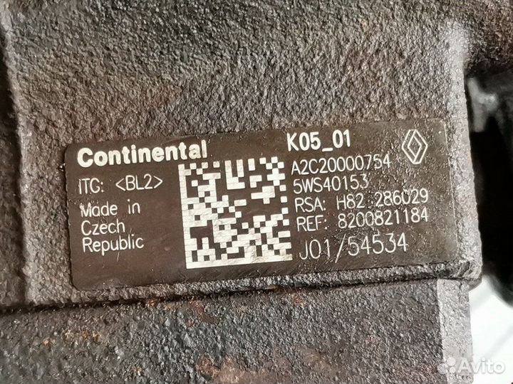 Тнвд для Renault Clio 3 1670000Q1C