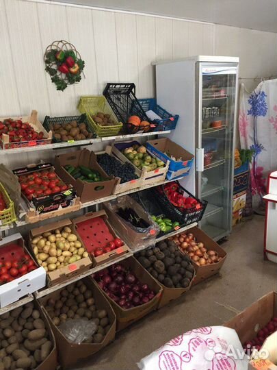 Магазин фрукты и овощи