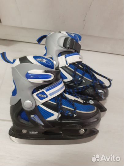 Ледовые коньки раздвижные 30-33