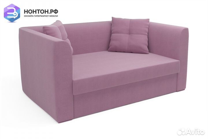 Диван откидной Ассоль сиреневый