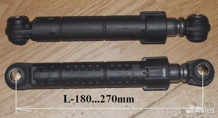 Амортизатор (1шт) 'ansa' 80N, L-180.270mm, втулка