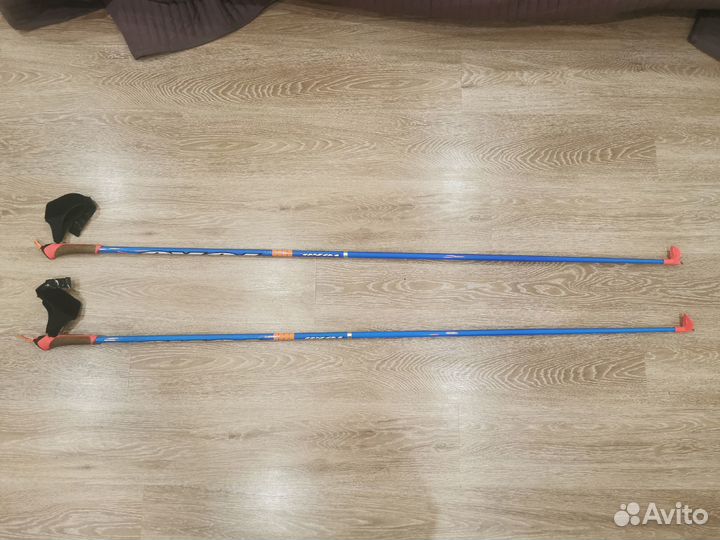 Лыжи Madshus и лыжные палки Yoko 5400
