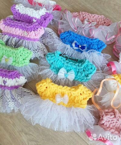 Одежда платье кофточка для уточки Лалафанфан