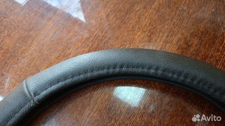 Оплëтка руля кожаная 38 см