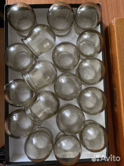 Банки стеклянные медицинские