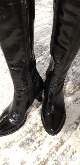 Сапоги кожа