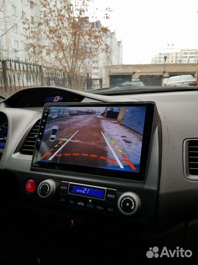 Штатная android магнитола Teyes CC3L 4/32Honda Civic