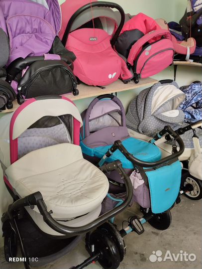 Коляска 3в1 огромный Выбор в профиле