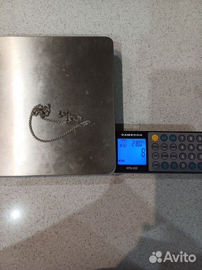 Цепочка серебряная 925 пробы 50 см гарибальди