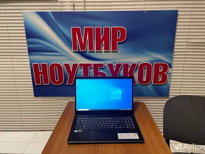 Мощный игровой ультрабук Asus / GTX 1650 / новый