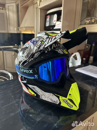 Мотошлем кроссовый бу