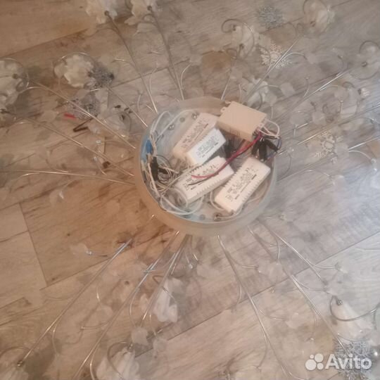 Люстра потолочная подвесная бу