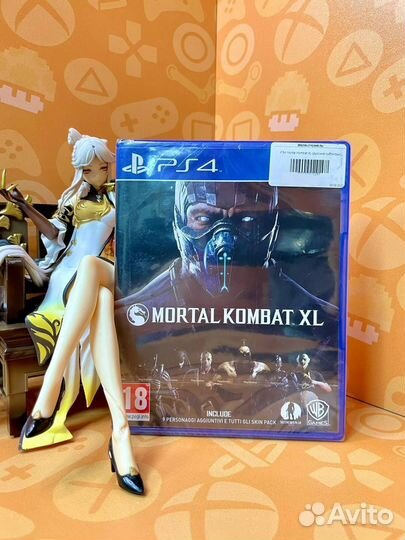 PS4 Mortal Kombat XL (русские субтитры)