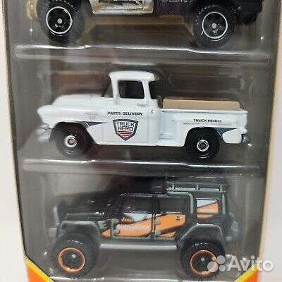 Новый набор машин Matchbox 5 штук MBX Off Road