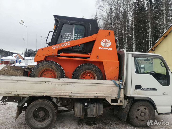 Услуги мини погрузчика bobcat