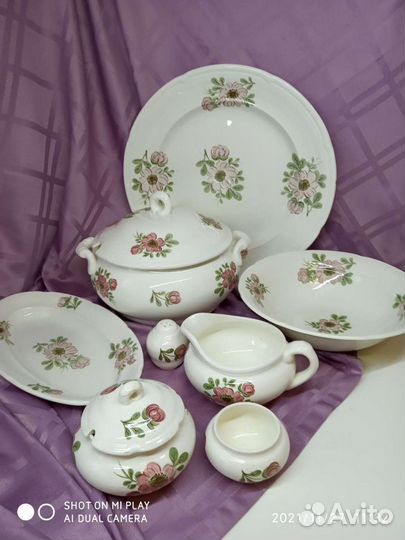 Сервиз столовый СССР зик Канаково