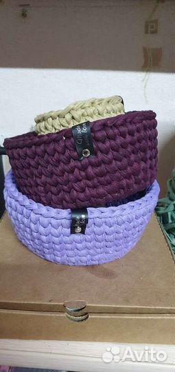 Корзины ручной работы, большой выбор