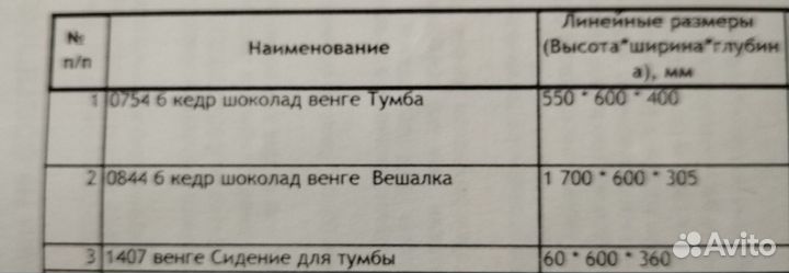 Вешалка в прихожую с обувницей