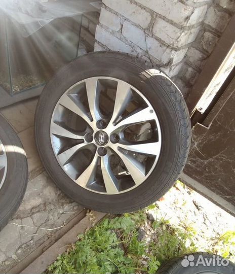 R16 Hyundai Solaris Kia Rio Летние Nexen Корея