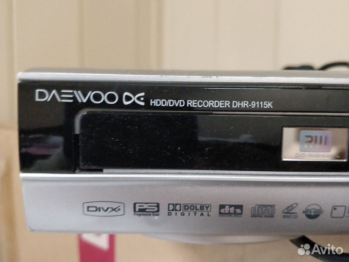 HDD/DVD-рекордер Daewoo DHR-9115K