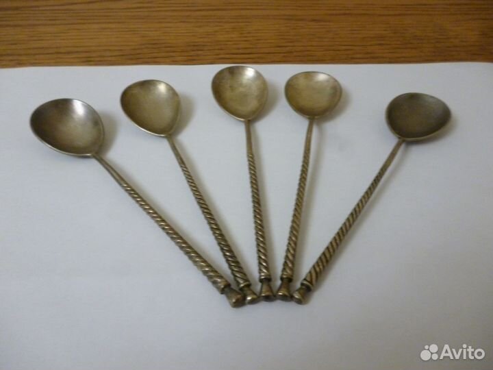 Чайные ложки мельхиор