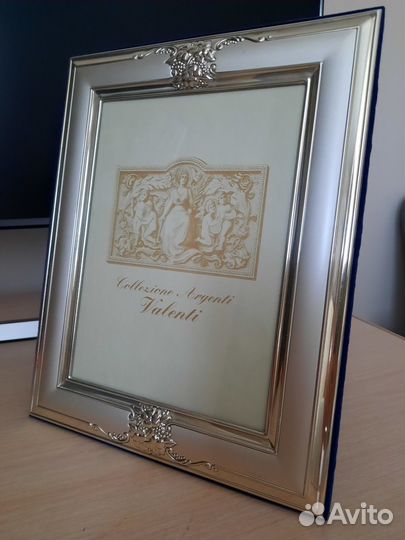 Фоторамка из серебра 925 пробы