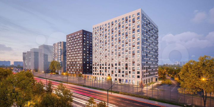 1-к. квартира, 32,3 м², 13/17 эт.