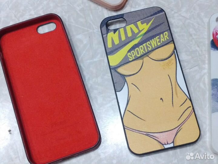 Чехлы на iPhone 5 5s se оригинал 4шт