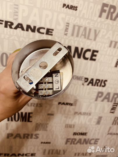 Светильник (Бра) на стену, с лампой зеленой