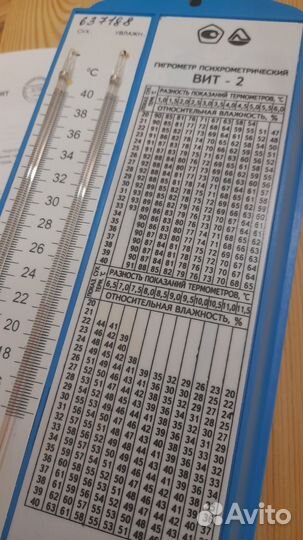 Гидрометр психометрический вит-2