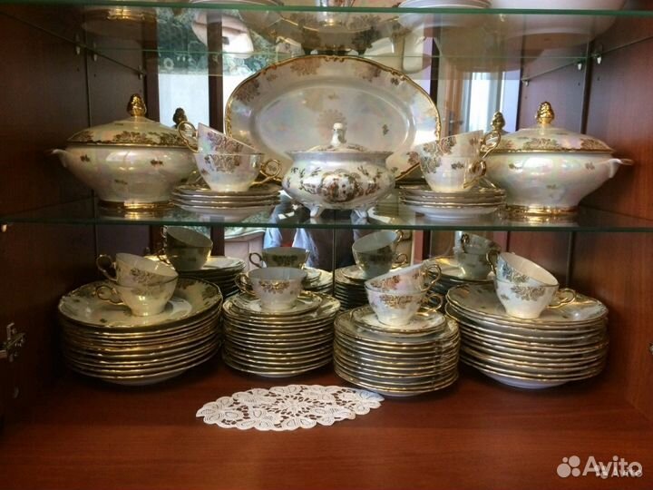 Фарфоровый сервиз Roschtzer Porzellanfabrik Unger