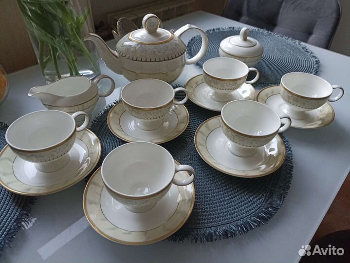 Чайный сервиз Япония Enterprise Bone China 6 пер