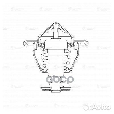 Термостат для а/м Lifan X60 (11) 1.8i (82С)