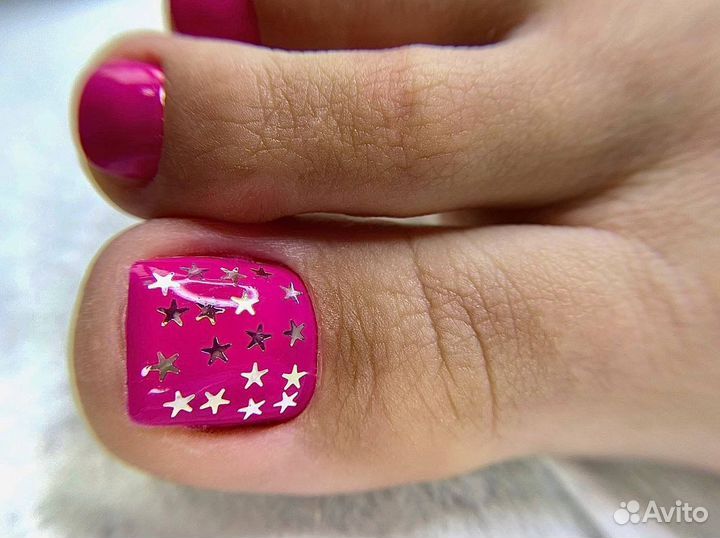 Педикюр+гель-лак