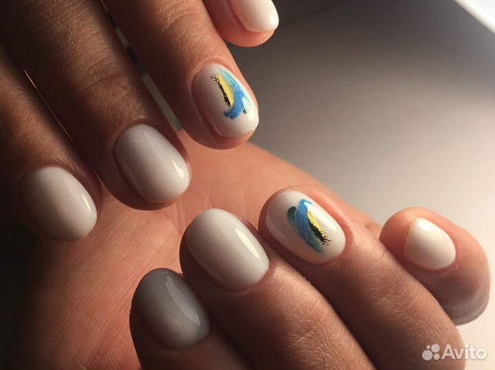Маникюр с покрытием,педикюр