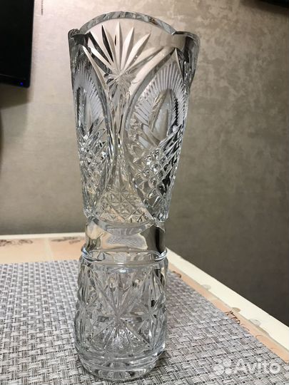 Ваза хрустальная большая СССР
