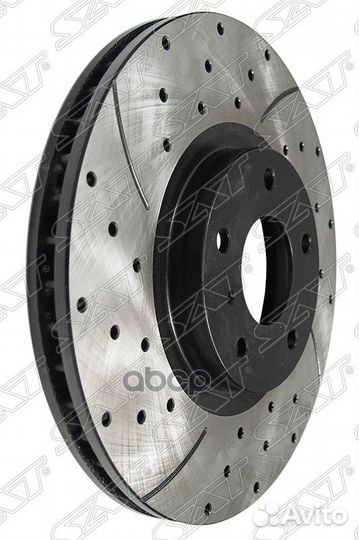 Комплект дисков тормозных передний перфорирован