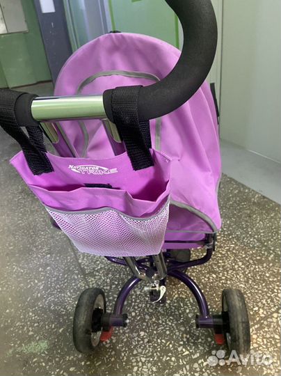 Детский велосипед с ручкой