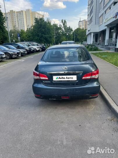 Nissan Almera 1.6 МТ, 2013, 190 000 км