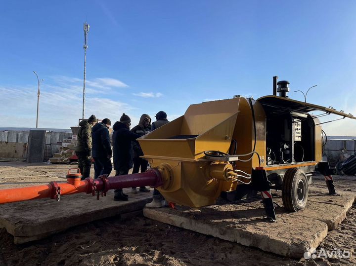 Стационарный бетононасос GR HBT 40