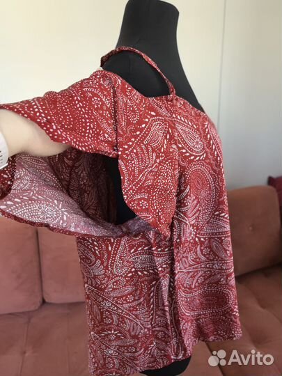 Женский топ на бретелях 56-58