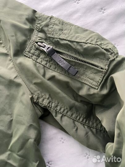 Бомбер alpha industries женский