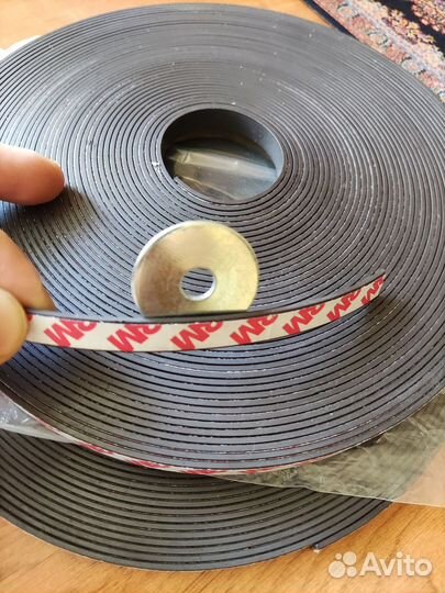 Магнитная лента. Виниловый мягкий магнит 10-20мм